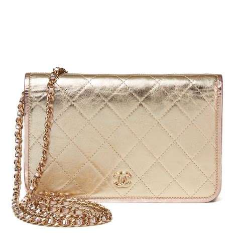 chanel iridescent rose gold wallet|Wallets on Chain .